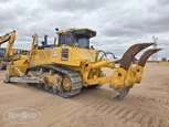 Used Komatsu in yard